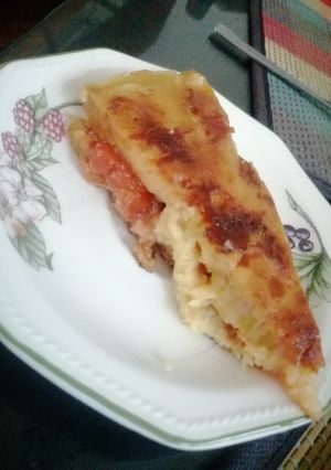 Una foto de Torta de plátano