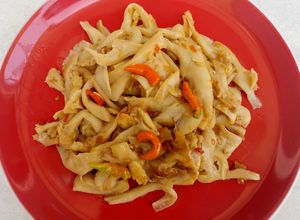 Foto resep Tumis jamur tiram putih dengan minyak zaitun