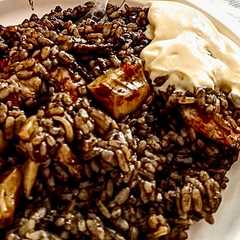 Una foto de Arroz negro