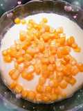 Steamed Corn Egg (Low-Carb Keto Meal) (Home Cooking) (Simple Recipe) (Electric Steamer/Steamed Dish)