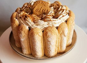 Une photo de Charlotte spéculoos