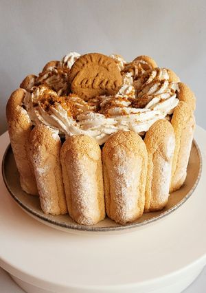 Une photo de Charlotte spéculoos