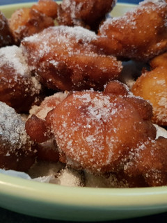 Una foto de Buñuelos de banana bien fáciles