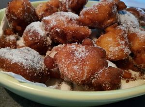 Una foto de Buñuelos de banana bien fáciles