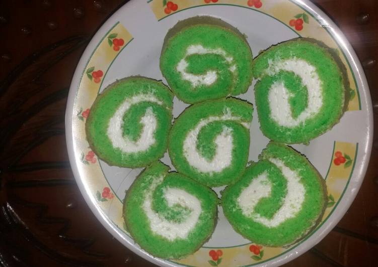 Bolu gulung pandan ekonomis