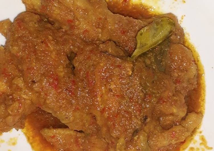 Sayap & ceker rica rica