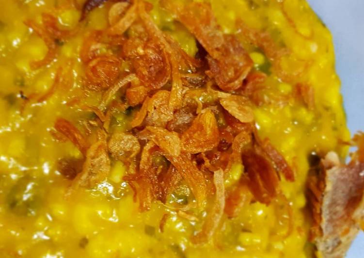 Cara meracik Bubur menado (for kiddo) yang Lezat