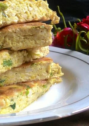 Foto resep Telur tahu dadar hakasima