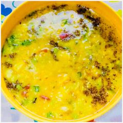 A picture of Vegetables masala Khichidi.