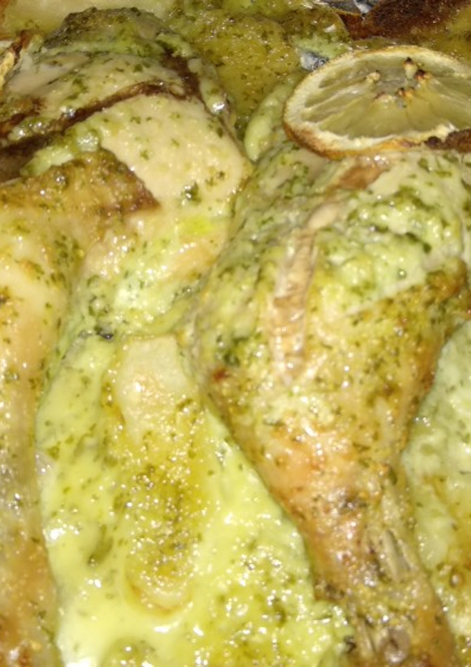 Una foto de 🍗Pollo al horno 🍗