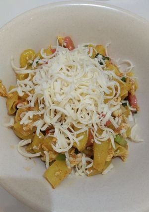 Foto resep Orak arik makroni pedas