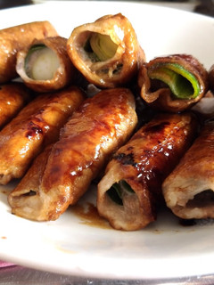 醬燒豬肉大蔥捲 的食譜成品照片