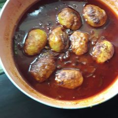 A picture of Egg masala.