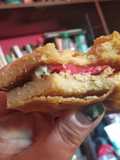 Sándwich vegano de fainá