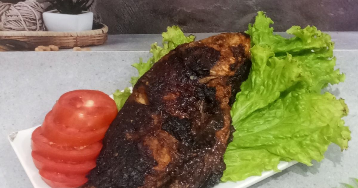 Ikan Mas Bakar Teflon