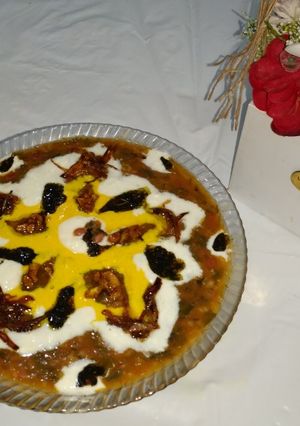 عکسی از دستور آش برنج