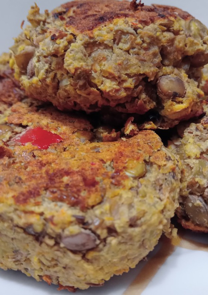 Una foto de Albóndigas de lentejas vegan 🌱