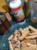 Palitos de limón y coco (algunos colados son con chocolate 😁)