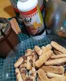 Palitos de limón y coco (algunos colados son con chocolate 😁)