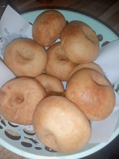 A picture of Fluffy Doughnuts.