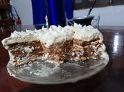 Una foto de merengue rogel