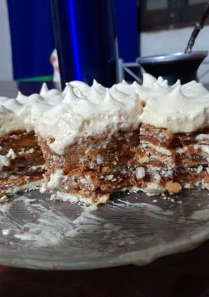 Una foto de Torta rogel facilicima