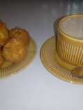 Yam Balls wid Hot Tea