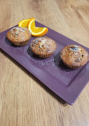 Narancsos muffin recept fotója