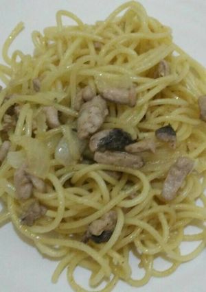 Foto resep Spaghetti Tuna Mentega Sederhana alias Sooo Simple