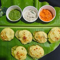 A picture of Steamed Moong dal bhapiyas (fat free).