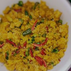 A picture of Vegetable poha.