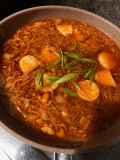 Foto resep Tofu Jjigae (soup tofu sauce gochujang)