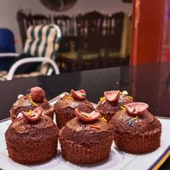 A picture of Chocolate cupcakes.