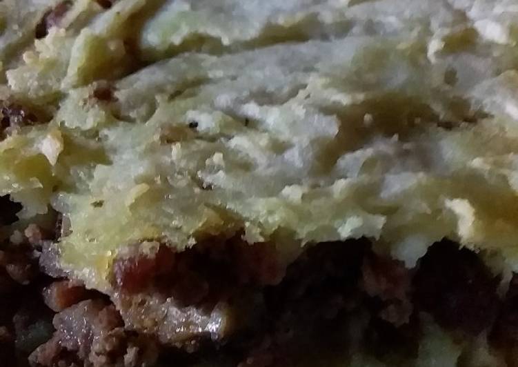 Pastel de carne y papas