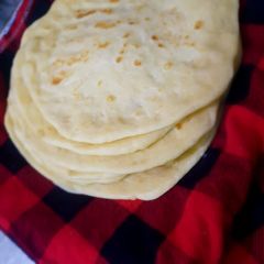Homemade pita bread A picture of Homemade pita bread.