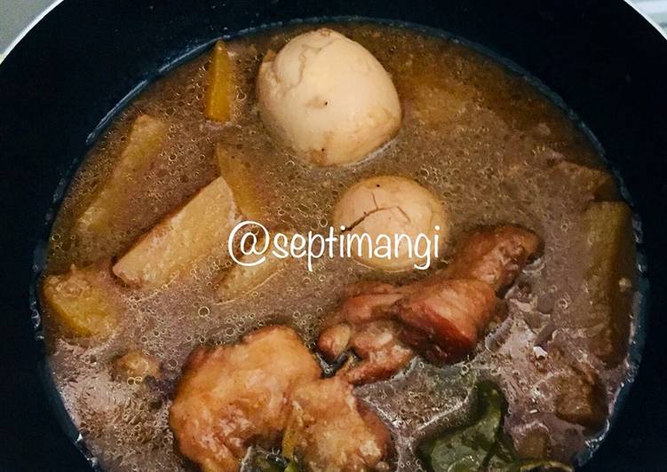 Semur Ayam Telur Kentang (Semur ATK) 😄