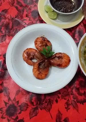 Foto resep Udang panggang madu