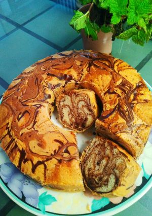 Foto resep Marmer Cake Coffee Chocolate