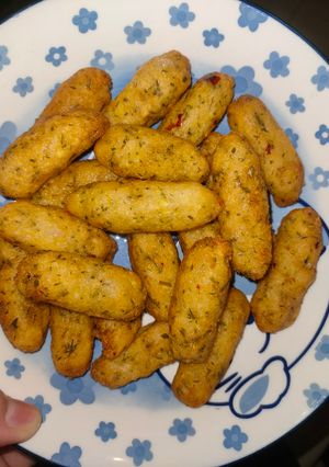 Hình của món Khoai mì chiên (bánh cay).