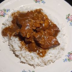 A picture of Easy cheap beef stew 😋.