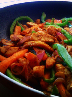 A picture of Honey Soy Sauce Chicken Breast Stir Fry.
