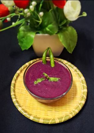 A picture of Jamun Chutney.