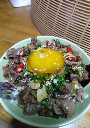 รูปของ ข้าวหน้าเนื้อ