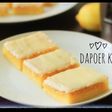 Lemon Brownies 🍋 (simple, moist, yummy)