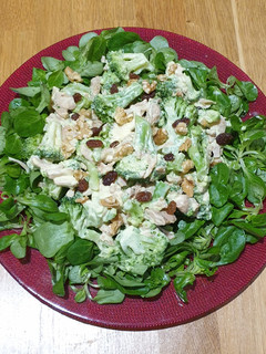 Una foto de Ensalada de brócoli