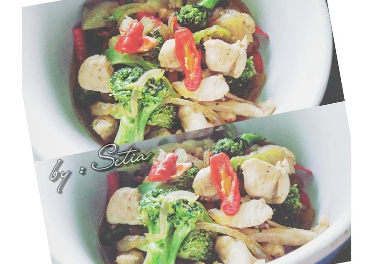 Tumis Ayam Brokoli