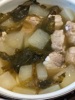 福菜蘿蔔排骨湯 的食譜成品照片