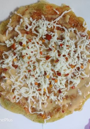 A picture of Rice flour Pizza.