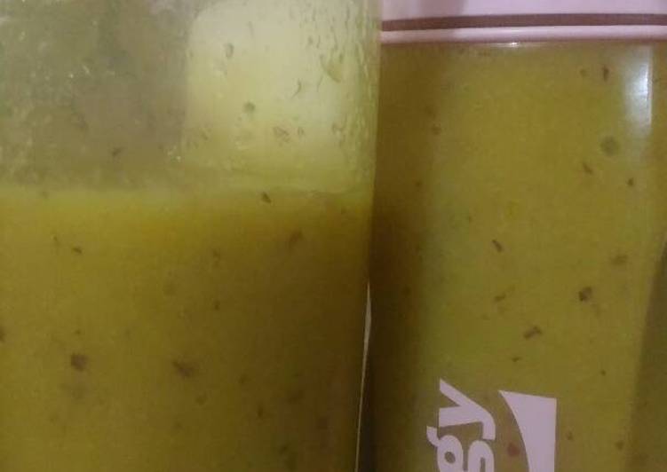 Cara memasak Jus Diet Apel Anggur Mangga dan Melon  Mudah