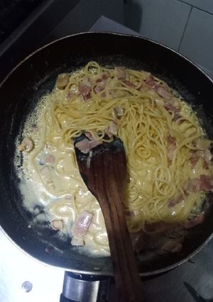 Foto resep Spagetti carbonara